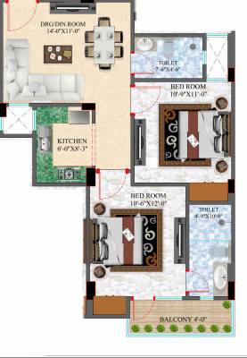  vinayak-apartment Floor Plan Floor Plan