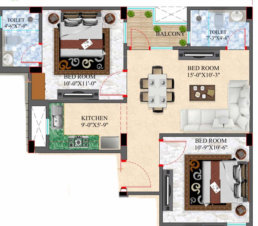 Floor Plan vinayak apartment Floor Plan Floor Plan