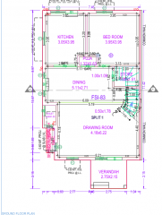 vraj-bungalows Floor Plan Ground Floor Plan