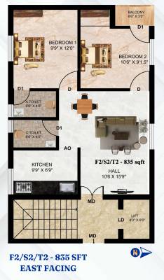  chera-chola-pandya Floor Plan Floor Plan