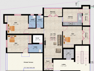  alankar-horizon Floor Plan Floor Plan