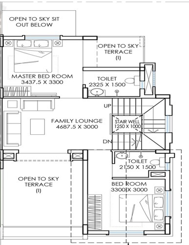  newtown-villas Floor Plan First Floor Plan