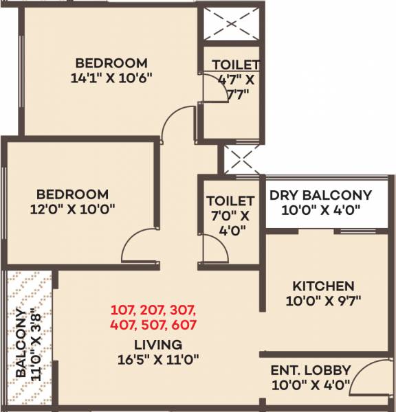  fortune-aura Floor Plan Floor Plan