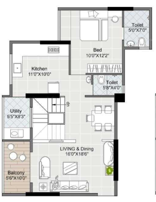  akash empire Floor Plan Lower Level Duplex Plan