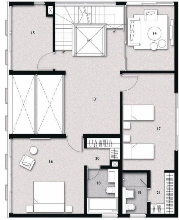  space station Floor Plan Upper Level Floor