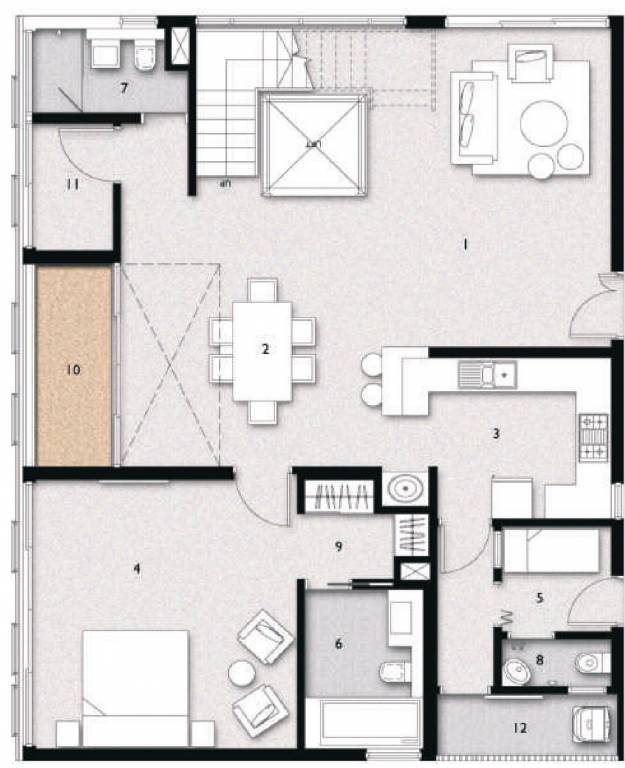  space station Floor Plan Lower Level Floor