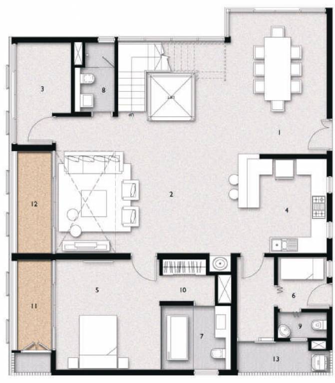 space station Floor Plan Lower Level Floor