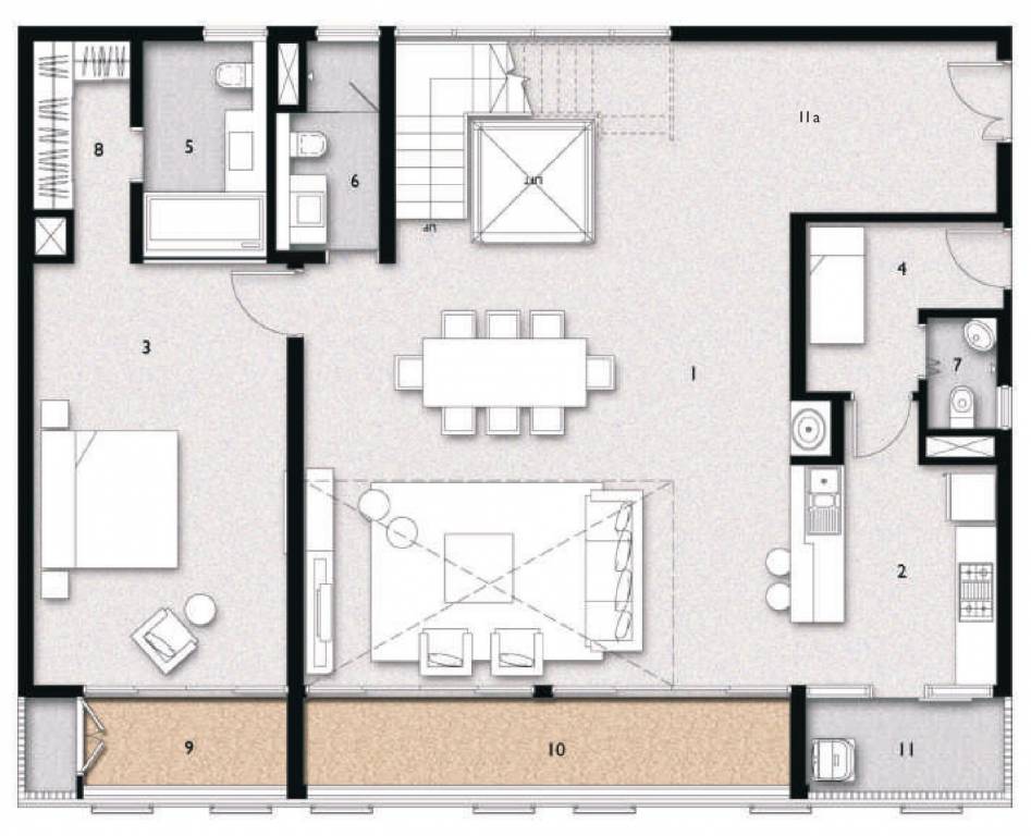  space station Floor Plan Lower Level Floor