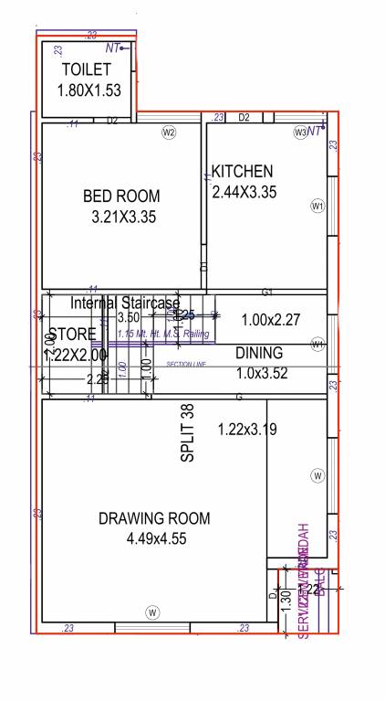  shivalay heaven Floor Plan Ground Floor Plan