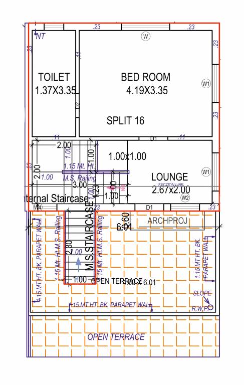  shivalay heaven Floor Plan Second Floor Plan
