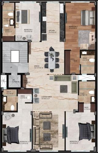  luxury-floors-south-city-1 Floor Plan Floor Plan