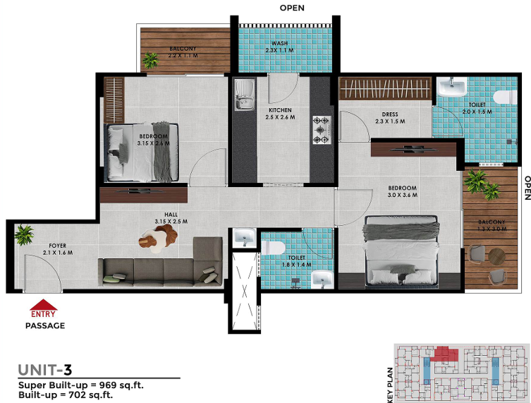  adarsh residency Floor Plan Floor Plan