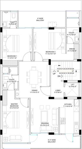  luxury-floors-sushant-lok-2 Floor Plan Floor Plan