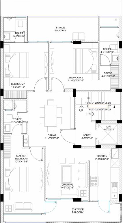 Floor Plan luxury floors sushant lok 2 Floor Plan Floor Plan