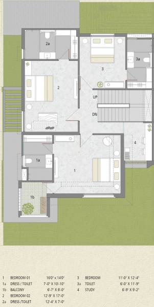  springs-county-3 Floor Plan First Floor Plan