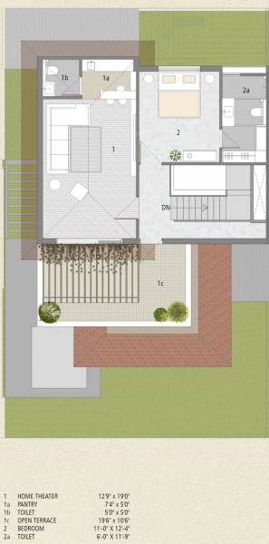  springs-county-3 Floor Plan Second Floor Plan