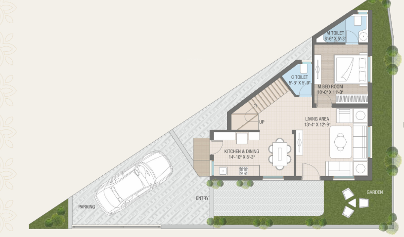 swarup villa Floor Plan Lower Ground Floor Plan