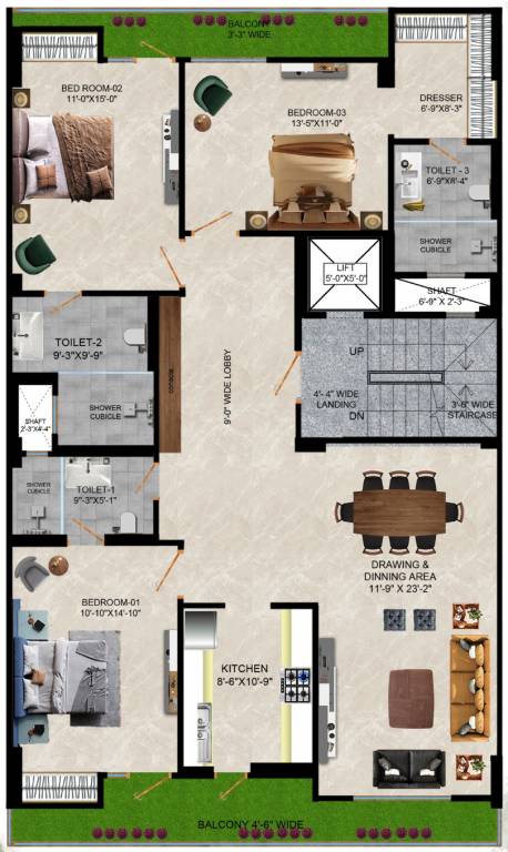 Floor Plan sunder homes luxury floors sector 47 Floor Plan Floor Plan