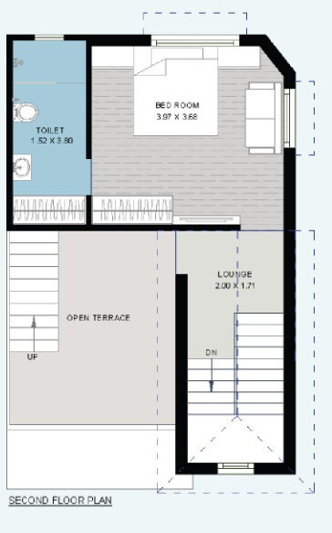  shyam kutir 86 Floor Plan Second Floor Plan