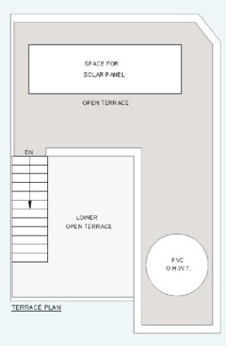  shyam-kutir-86 Floor Plan Terrace Floor Plan