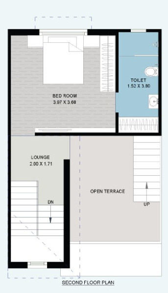  shyam kutir 86 Floor Plan Second Floor Plan