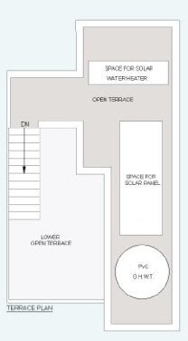 shyam kutir 86 Floor Plan Terrace Floor Plan