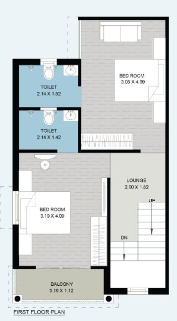  shyam kutir 86 Floor Plan First Floor Plan