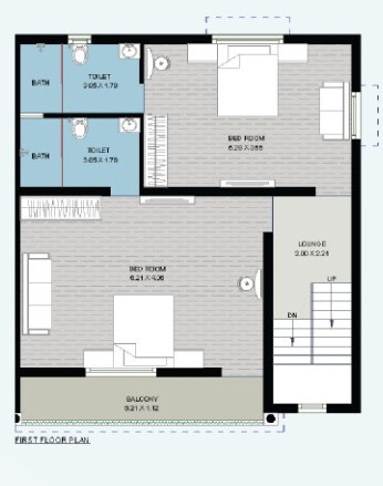  shyam kutir 86 Floor Plan First Floor Plan