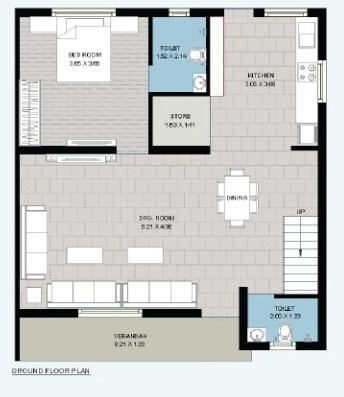  shyam kutir 86 Floor Plan Ground Floor Plan