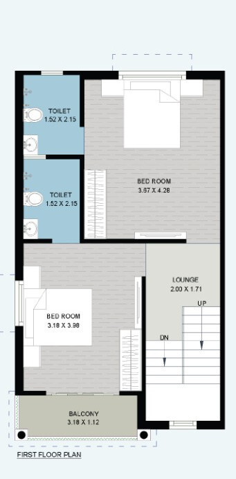  shyam kutir 86 Floor Plan First Floor Plan