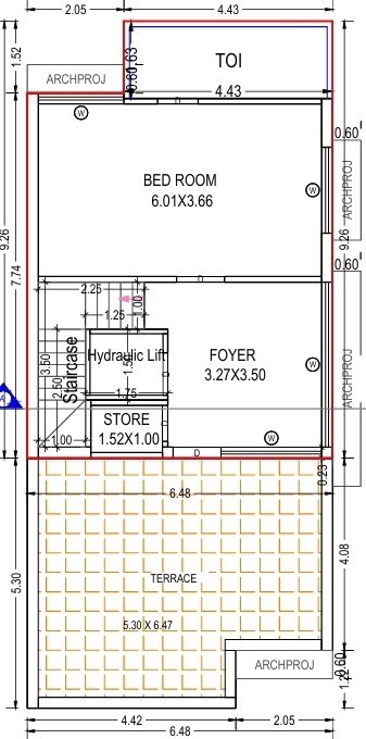  pacifica Floor Plan Second Floor Plan