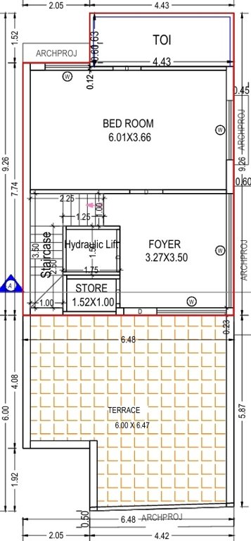  pacifica Floor Plan Second Floor Plan