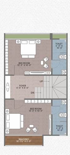  kalhaar-bungalows Floor Plan First Floor Plan