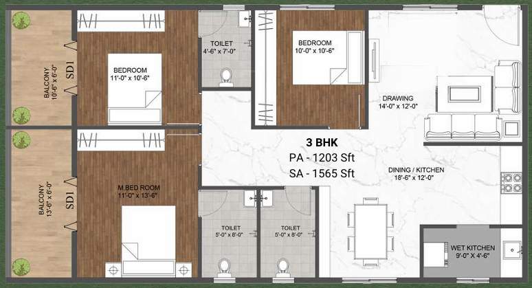  kings land Floor Plan Floor Plan