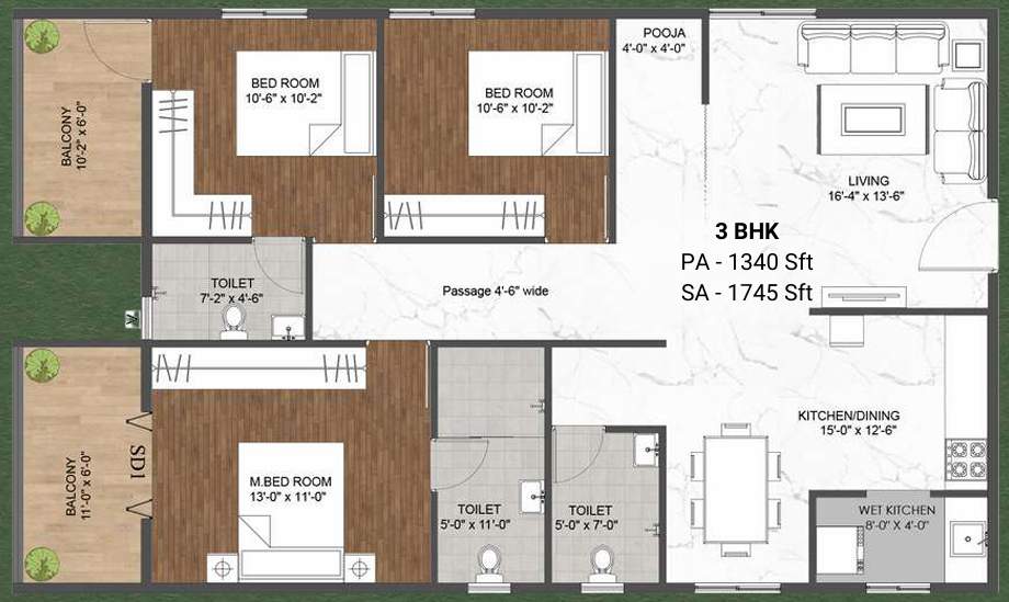  kings land Floor Plan Floor Plan