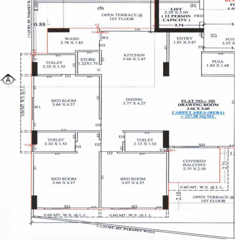 Floor Plan  sarvasva pearl Floor Plan Floor Plan