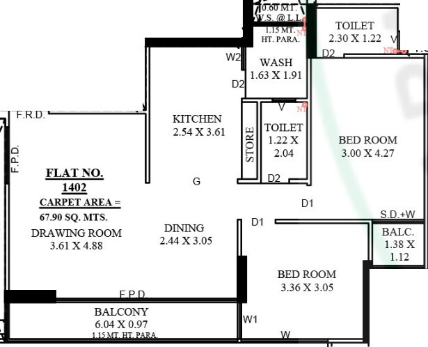 Floor Plan the park by parmeshwar Floor Plan Floor Plan