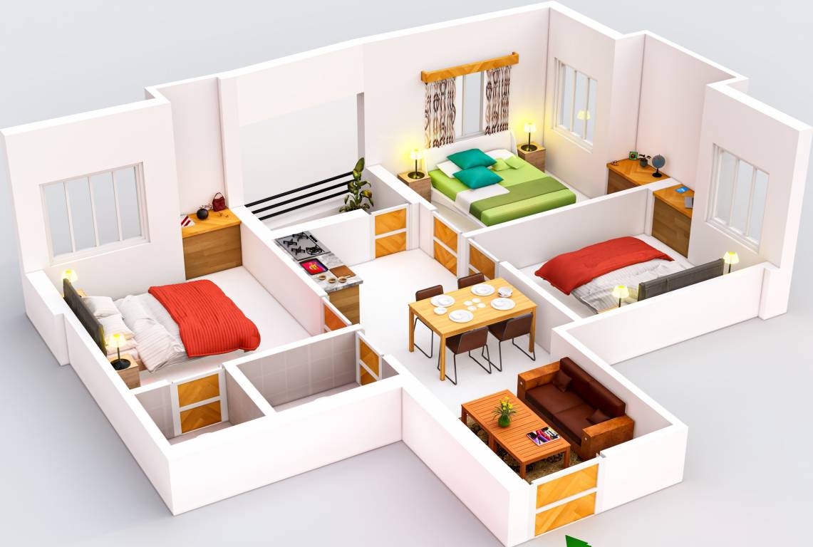  sunshine apartment Floor Plan Floor Plan