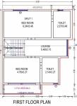 First Floor Plan  aavkar-bunglows Floor Plan First Floor Plan