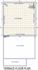  aavkar-bunglows Floor Plan Terrace Floor Plan