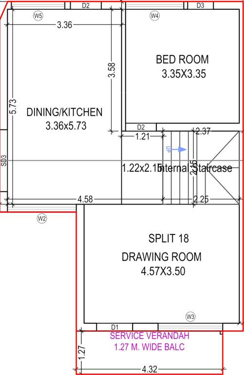  aavkar bunglows Floor Plan Ground Floor Plan