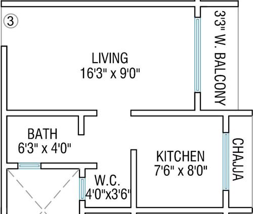  dream-homes-jagjeet-residency Floor Plan Floor Plan