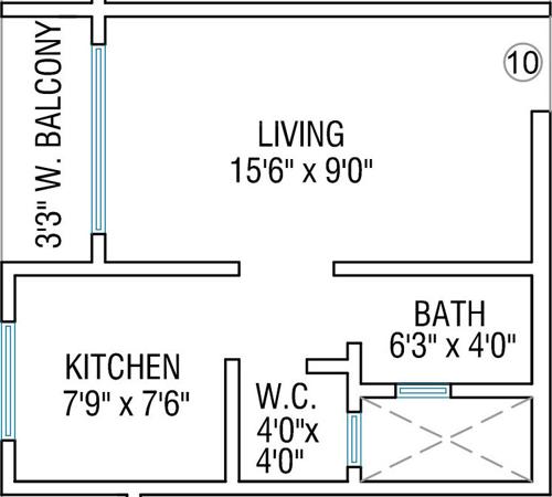  dream-homes-jagjeet-residency Floor Plan Floor Plan