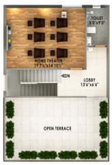 Terrace Floor Plan northscape- Floor Plan Terrace Floor Plan