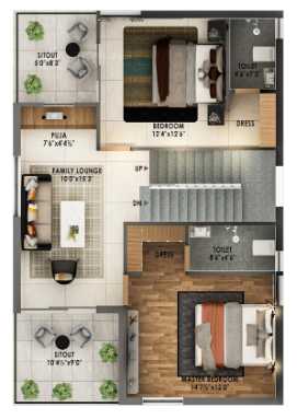  northscape  Floor Plan First Floor Plan