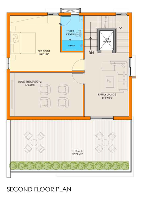 Second Floor Plan phoenix luxury park 2 Floor Plan Second Floor Plan