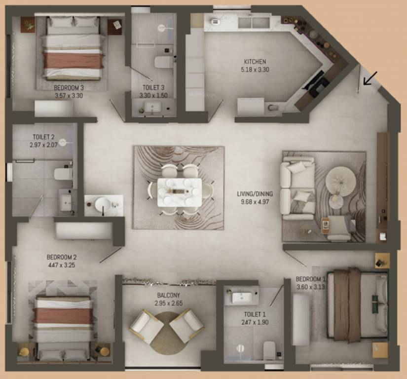 builtech aura Floor Plan Floor Plan