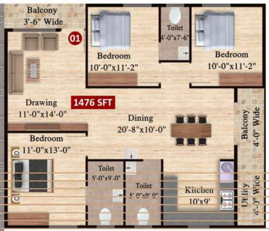  sri sai grand Floor Plan Floor Plan