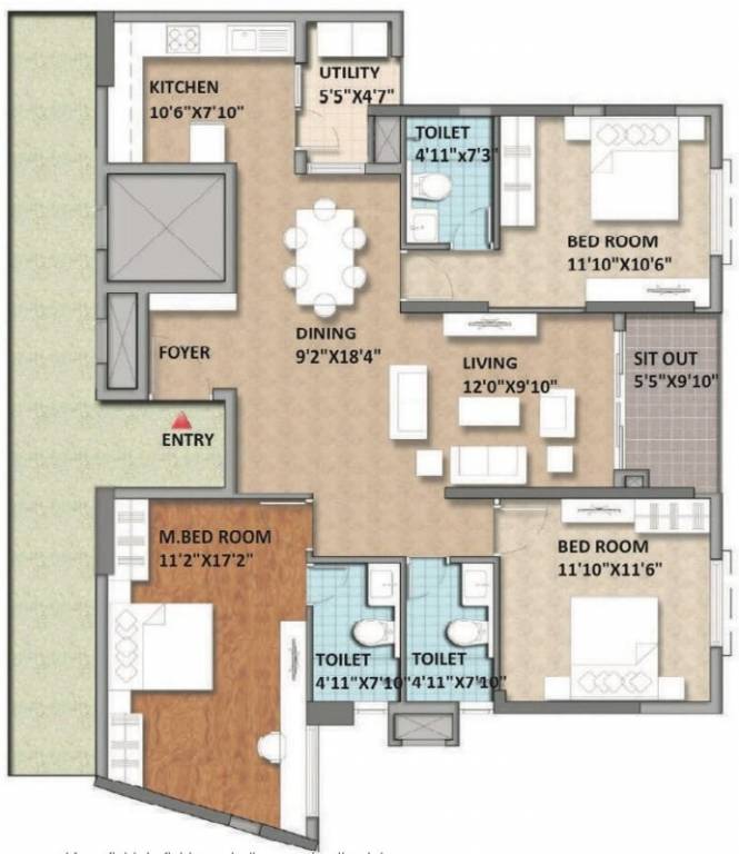 Floor Plan aqua block a Floor Plan Floor Plan