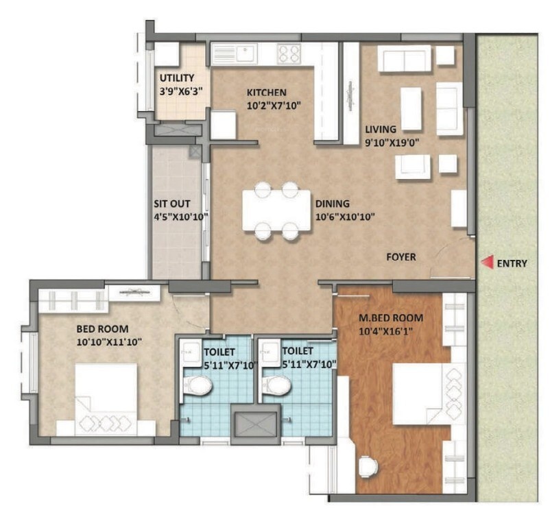 Floor Plan aqua block a Floor Plan Floor Plan